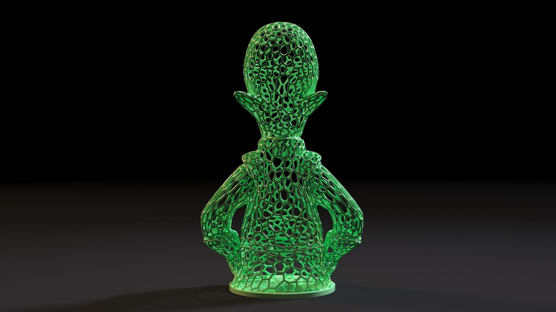 Futurama Kif 3D print model_3