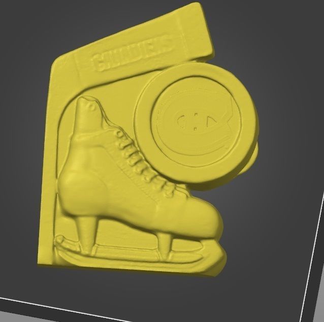montreal canadiens radio 3D print model_1