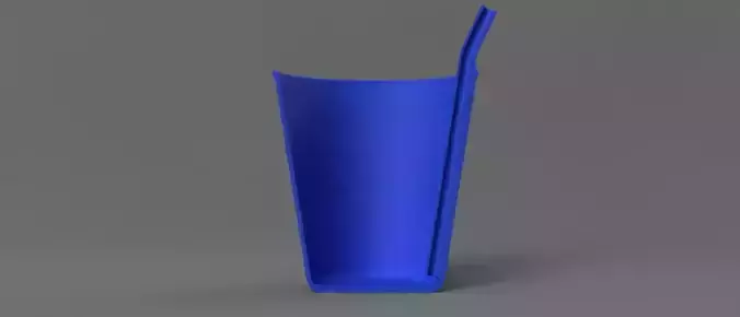 COPO COM CANUDO EMBUTIDO