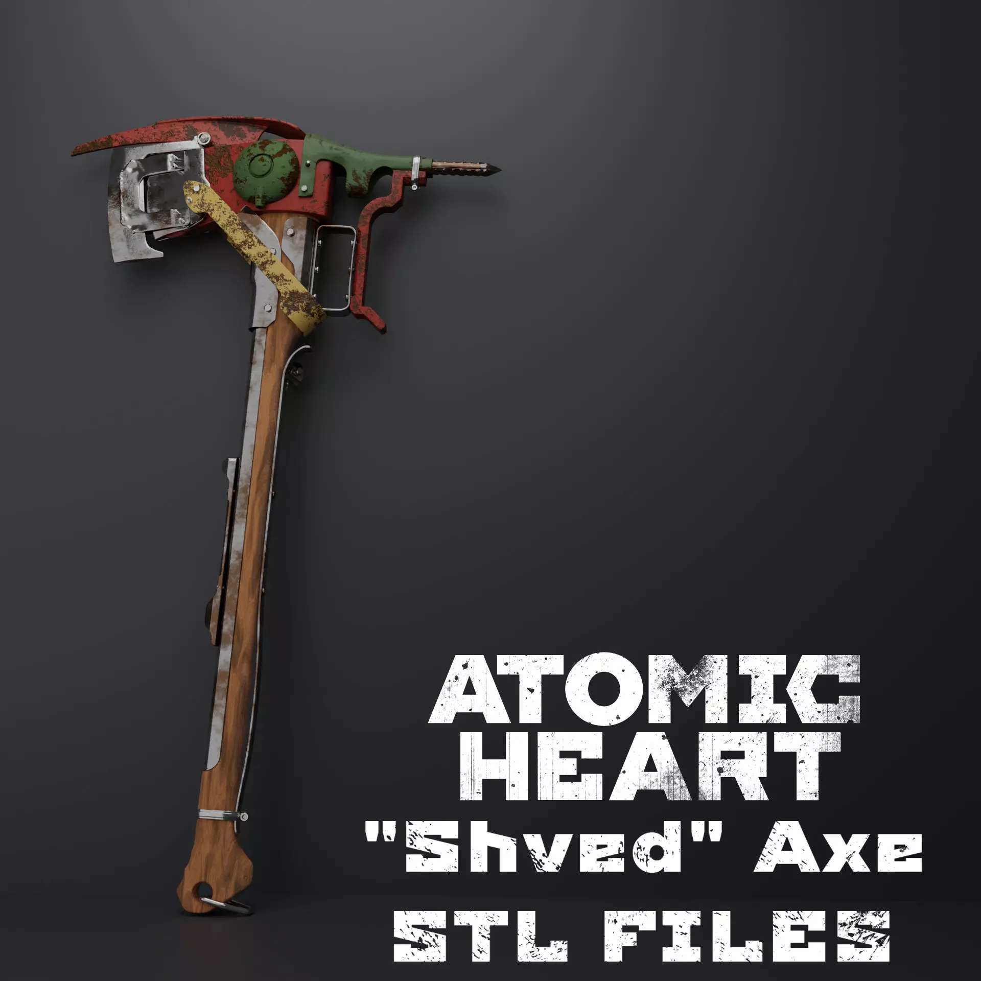 Shved Atomic Heart 3D print model_0