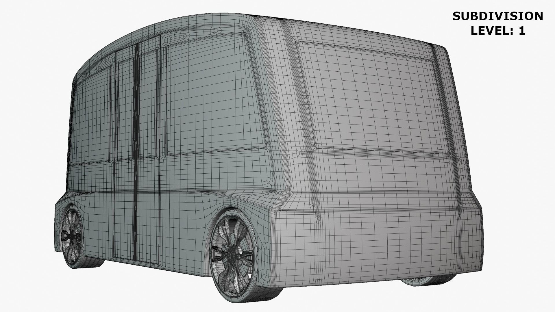 Shuttle minibus concept 3D model_3