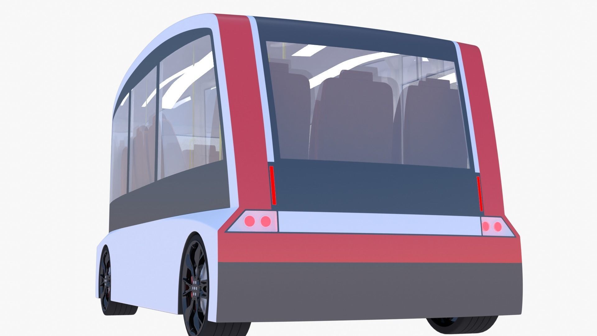 Shuttle minibus concept 3D model_9