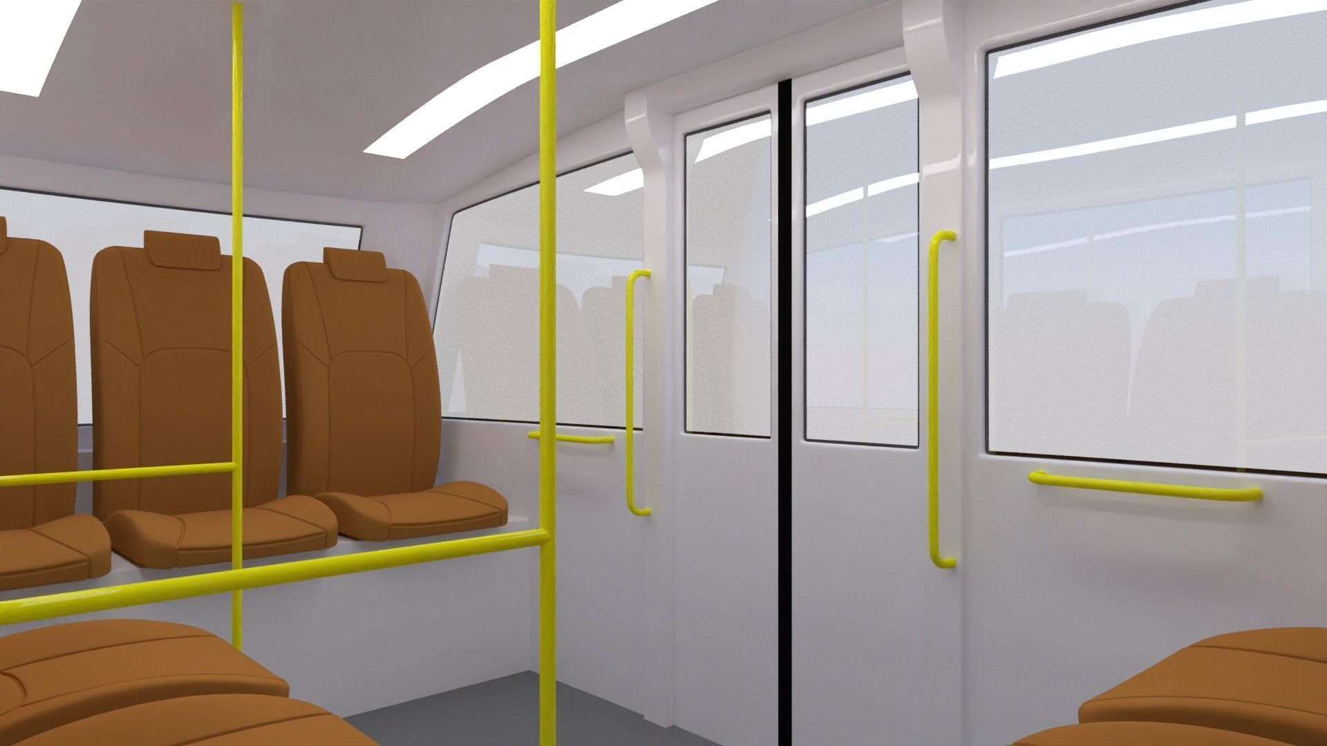 Shuttle minibus concept 3D model_11