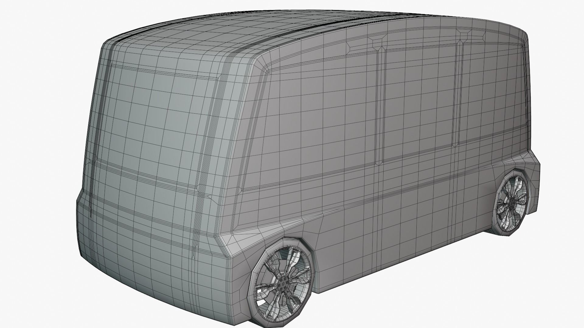 Shuttle minibus concept 3D model_5