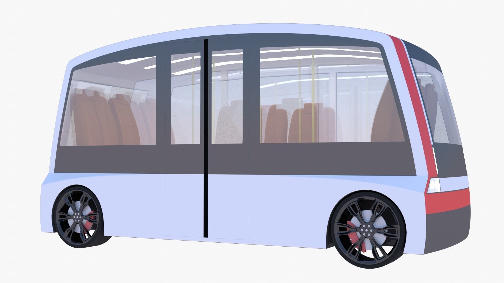 Shuttle minibus concept 3D model_7