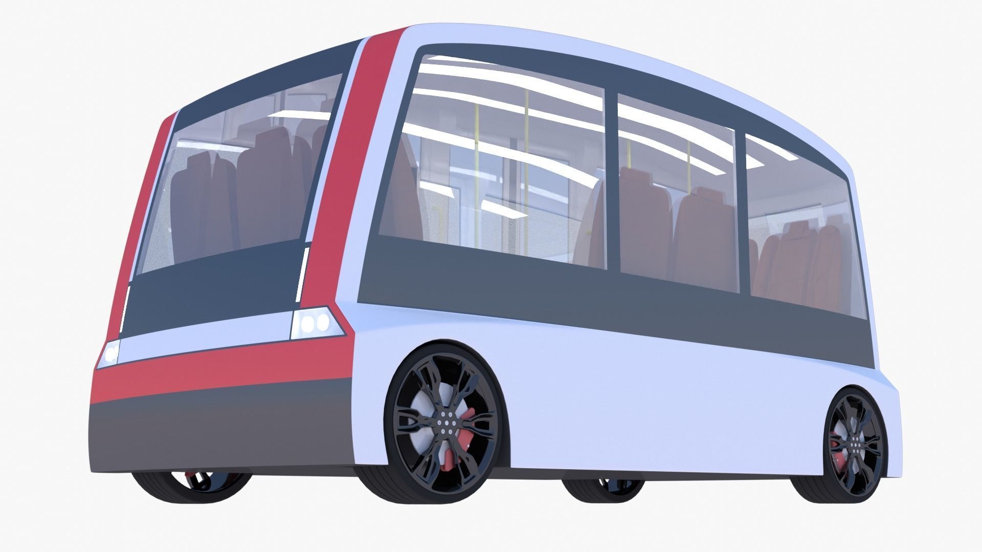 Shuttle minibus concept 3D model_6