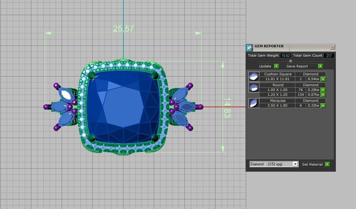 jewellry ring 3D print model_12