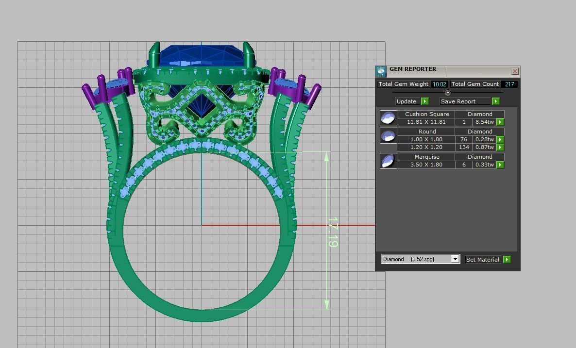 jewellry ring 3D print model_11