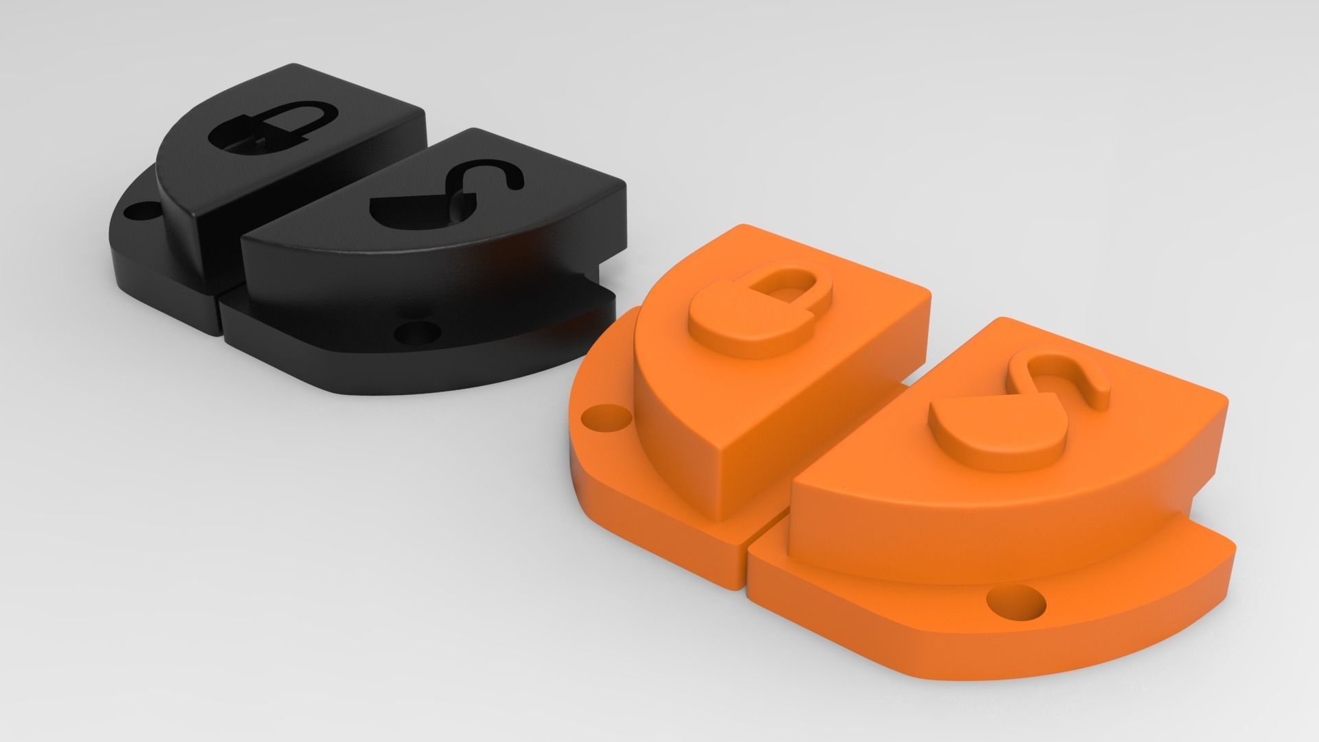 Remote Case Viper 7752V With Buttons  3D Print  3D print model_23