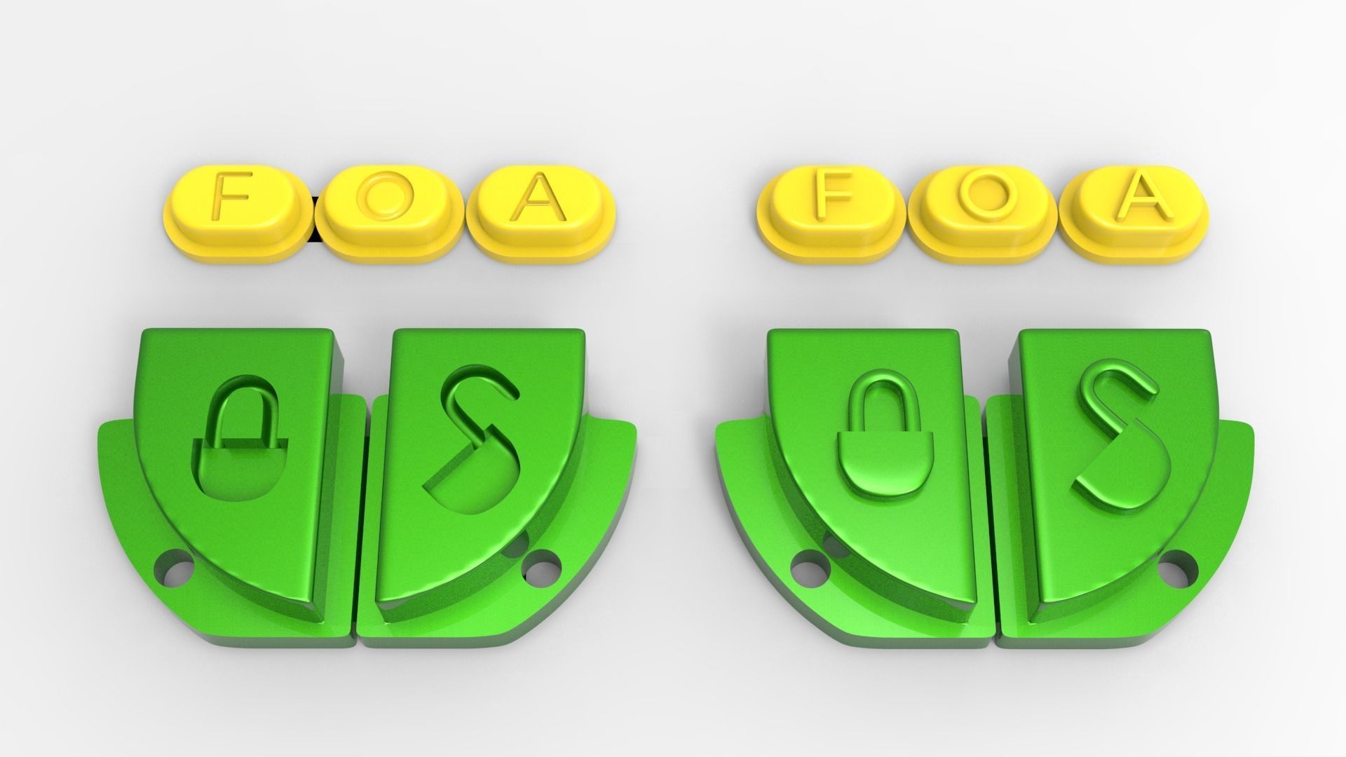 Remote Case Viper 7752V With Buttons  3D Print  3D print model_16