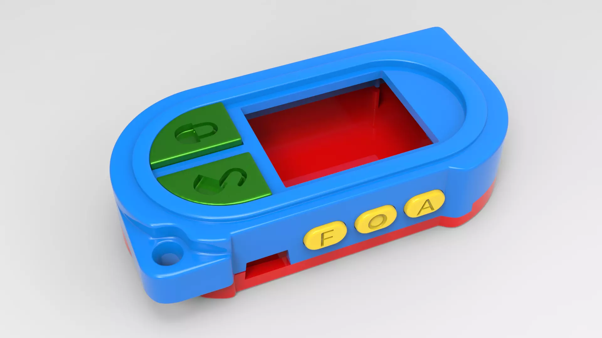 Remote Case Viper 7752V With Buttons  3D Print  3D print model_0