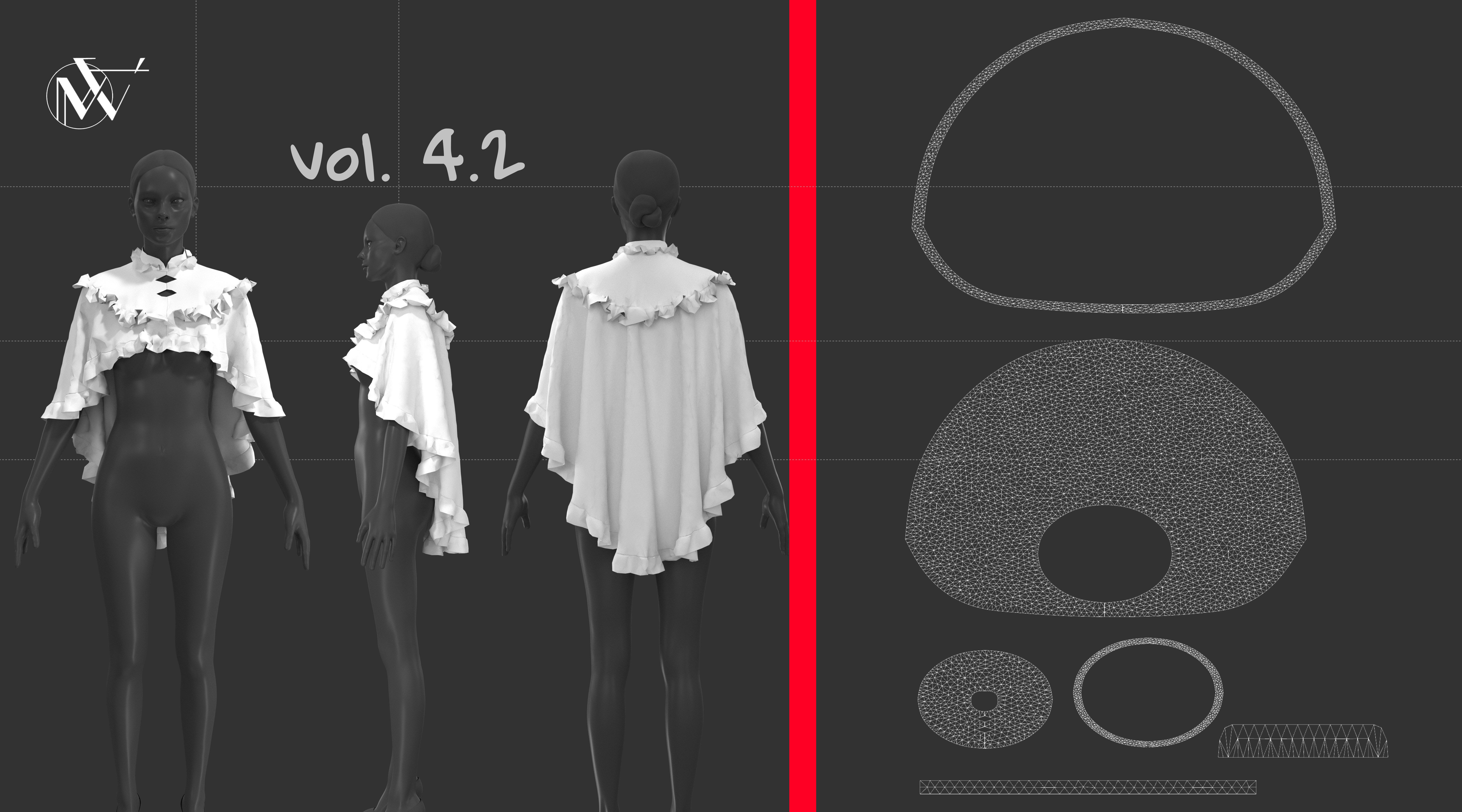 Female Outfit 3D model 3D model_3