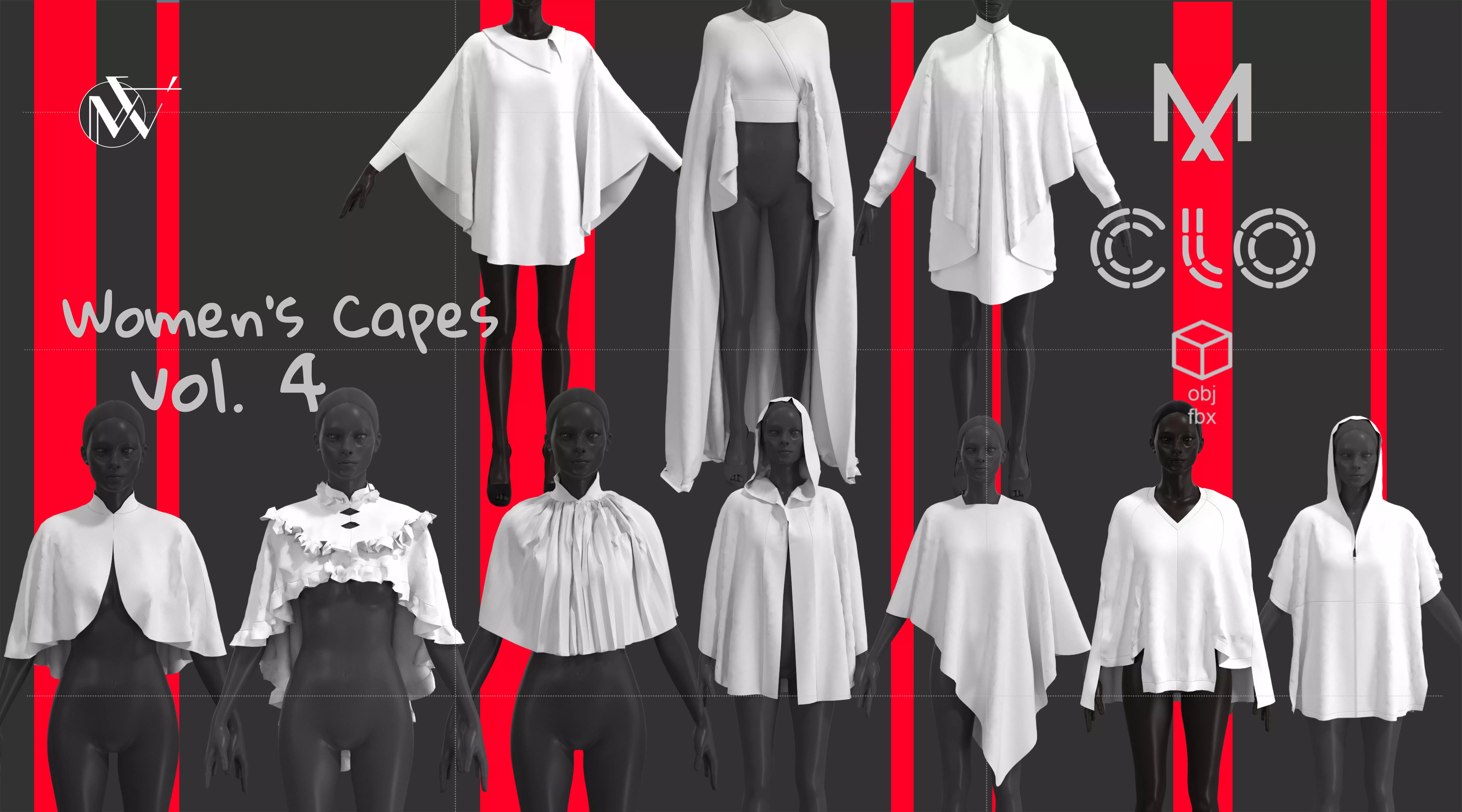 Female Outfit 3D model 3D model_0