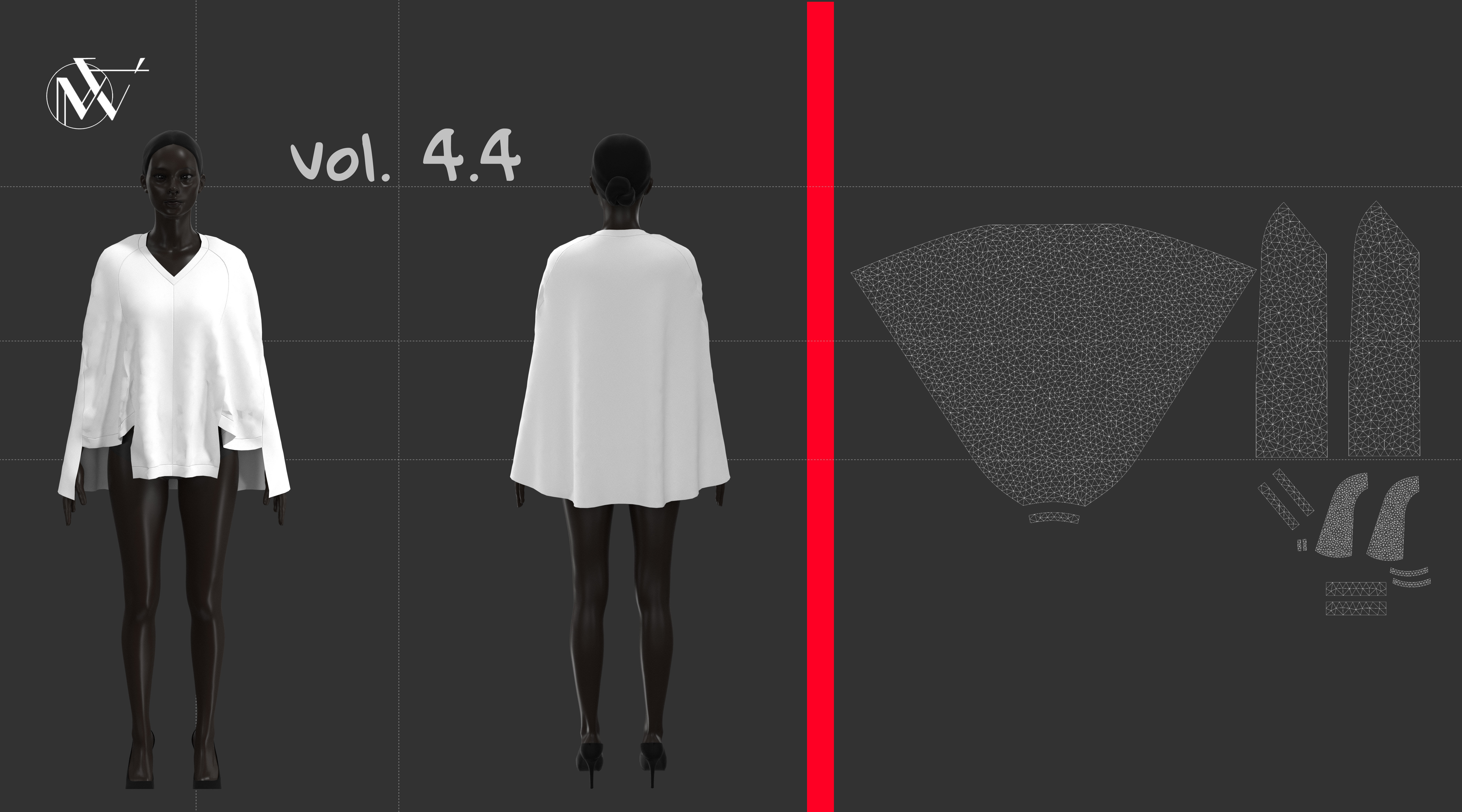 Female Outfit 3D model 3D model_4