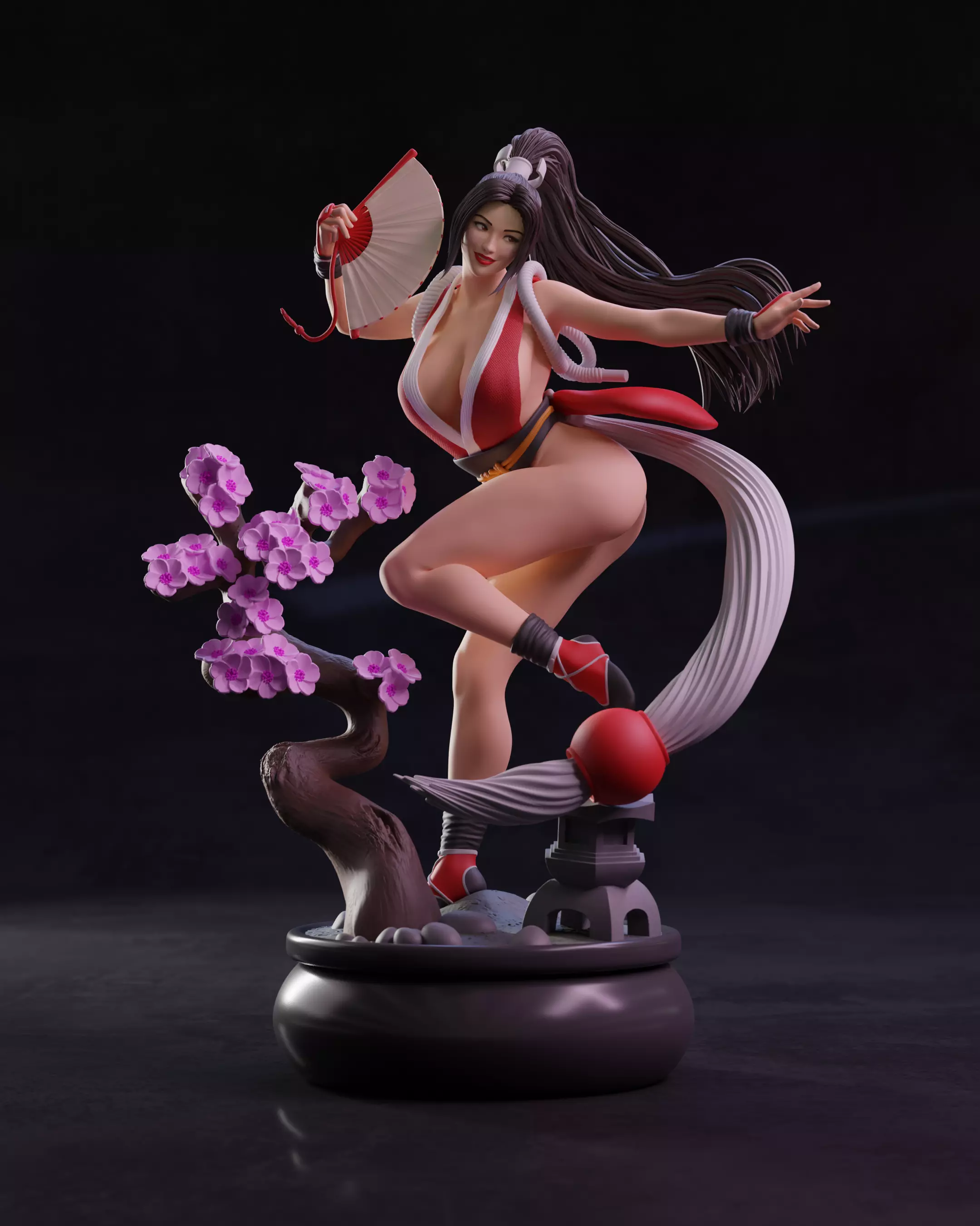 Mai Shiranui 3D print model