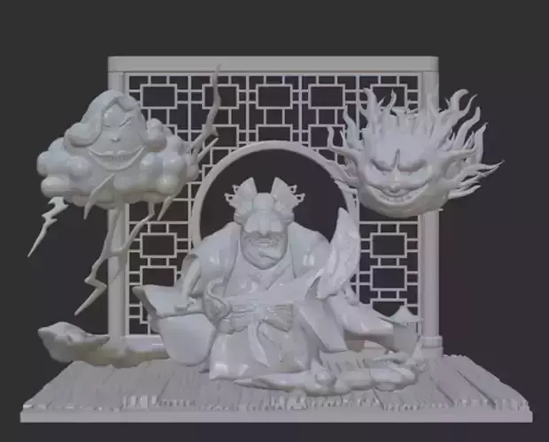 Charlotte LinLin Big mom hera napoleon Antonio Torlontano 3D print model