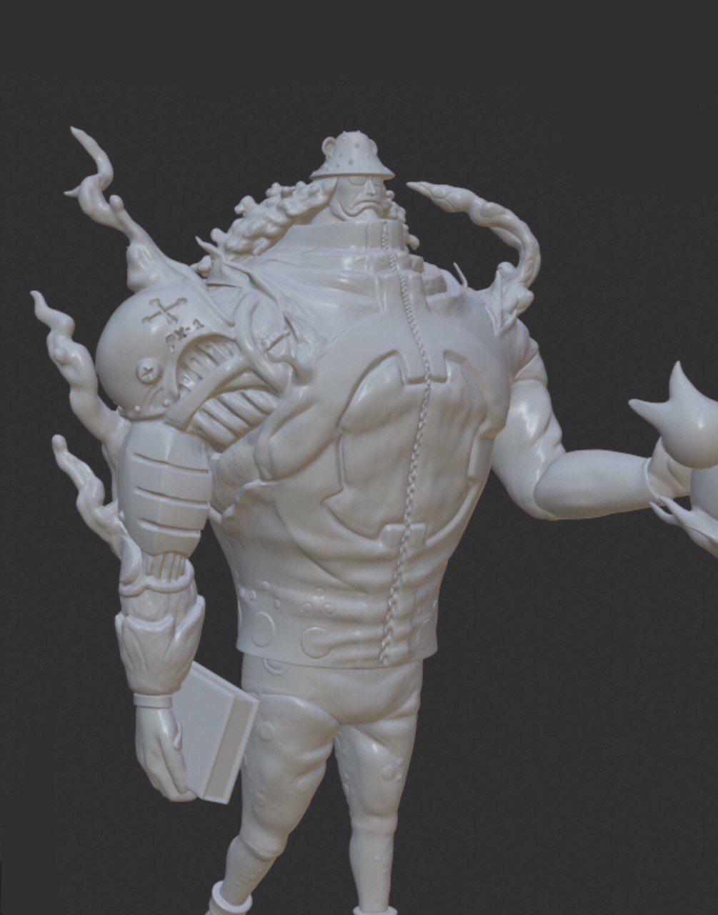 Kuma PX 01 Bartholomew Kuma Low-poly 3D model_2