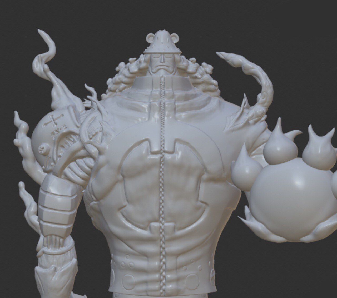 Kuma PX 01 Bartholomew Kuma Low-poly 3D model_1