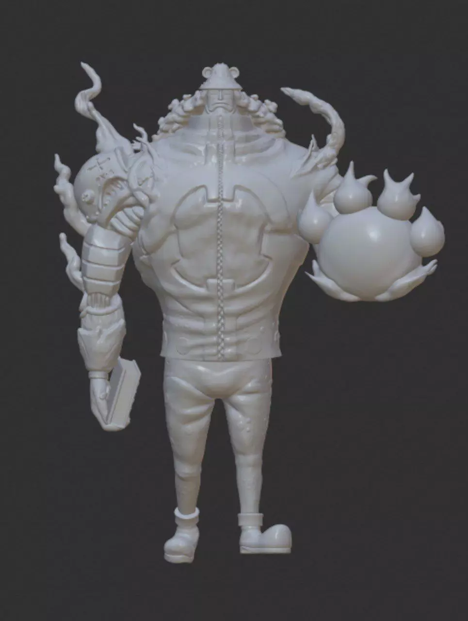 Kuma PX 01 Bartholomew Kuma Low-poly 3D model_0