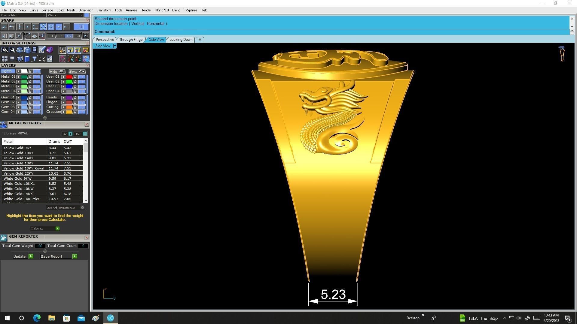 24k chinese dragon texture men ring 4983 3D print model_7