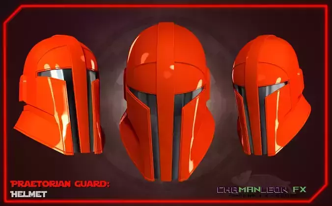 Praetorian Guard Helmet Mandalorian S3 3D Print Cosplay Armor