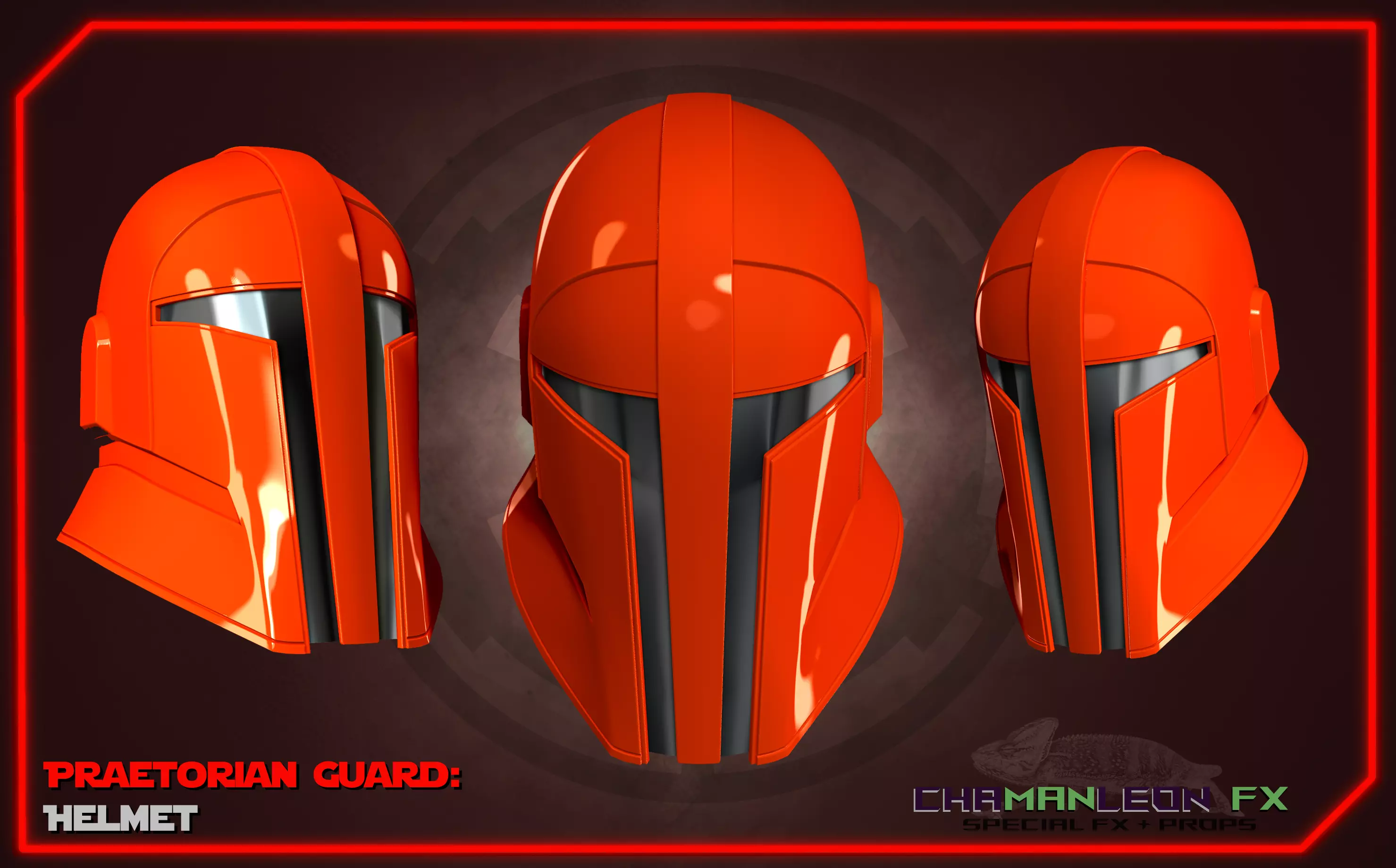 Praetorian Guard Helmet Mandalorian S3 3D Print Cosplay Armor 3D print model_0