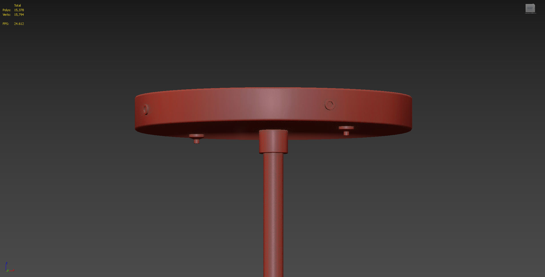 ANGLE Single and Double PENDANT By Michael Anastassiades 3D model_3