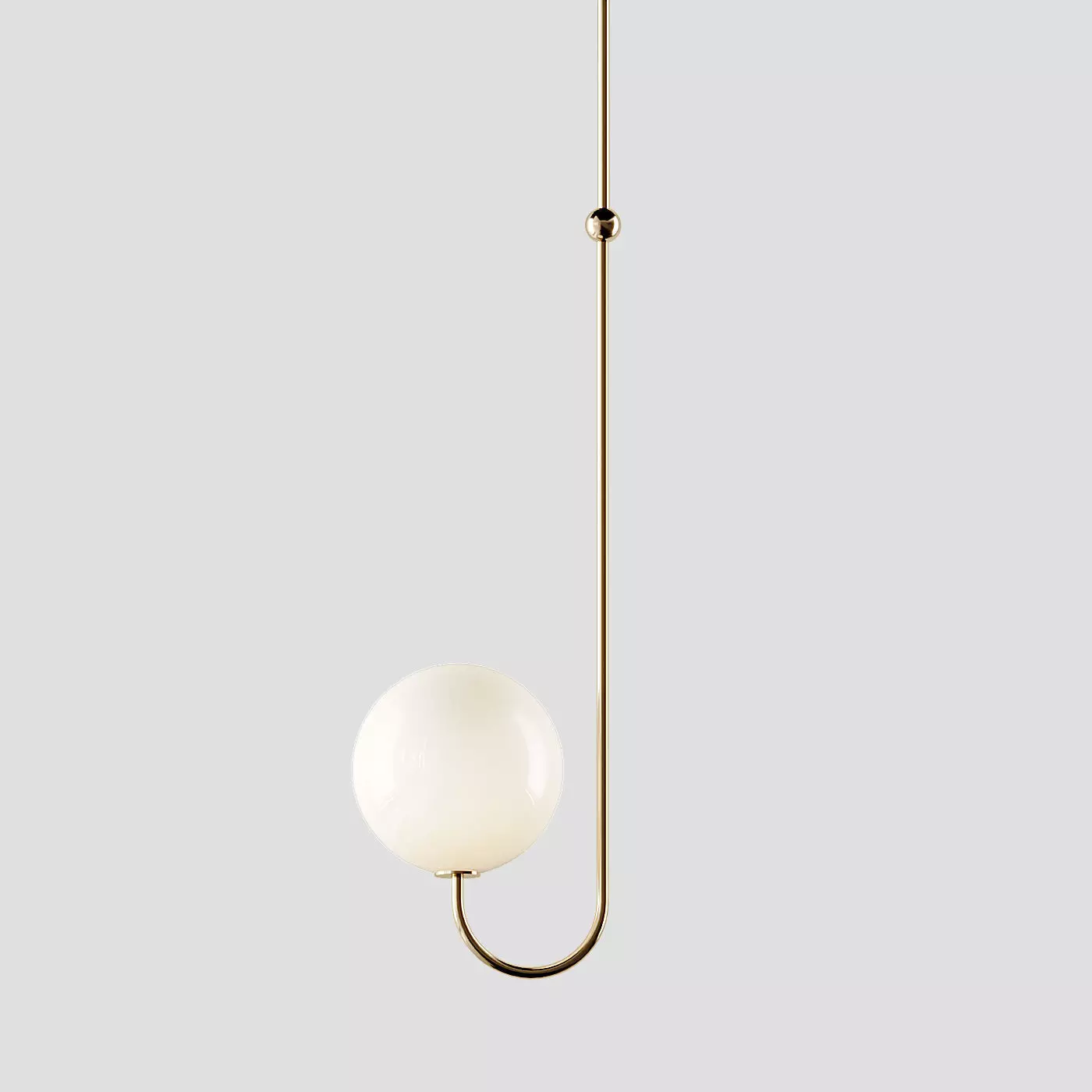 ANGLE Single and Double PENDANT By Michael Anastassiades 3D model_0