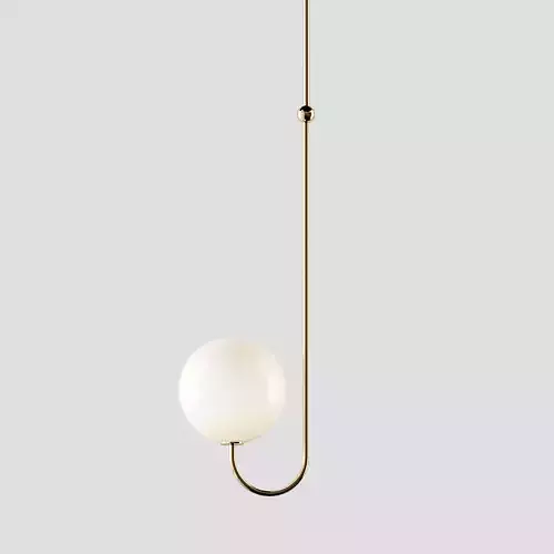 ANGLE Single and Double PENDANT By Michael Anastassiades 3D model