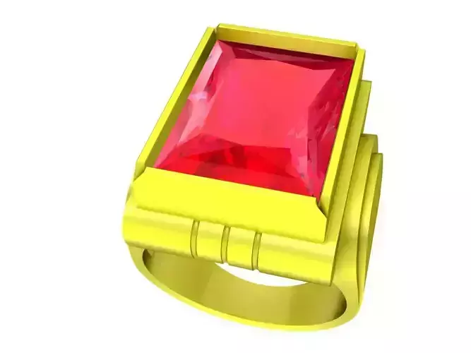 Chinese Diamond Men Ring 4989A