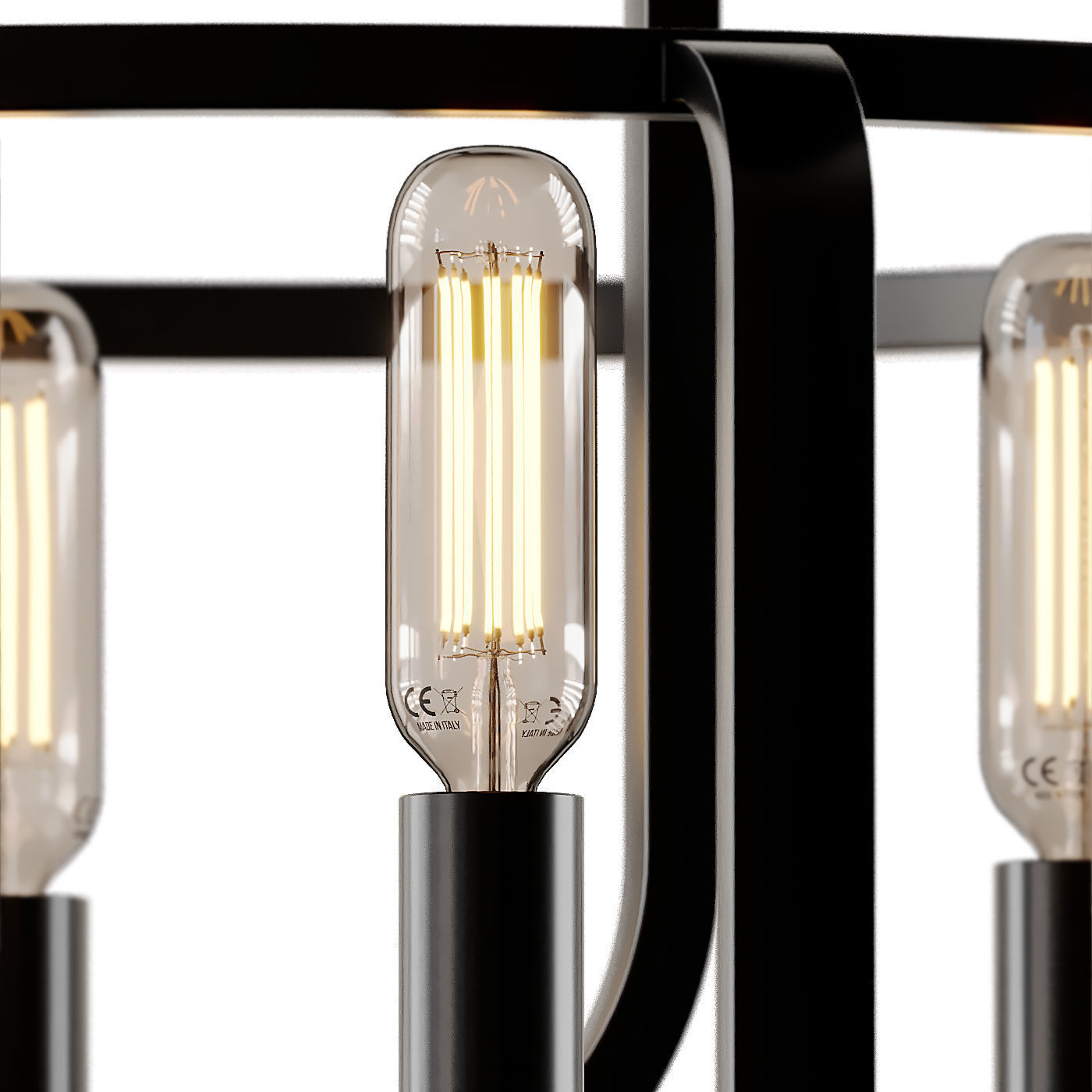 Santina Pendant Semi-Flushmount by Savoy House 3D model_1