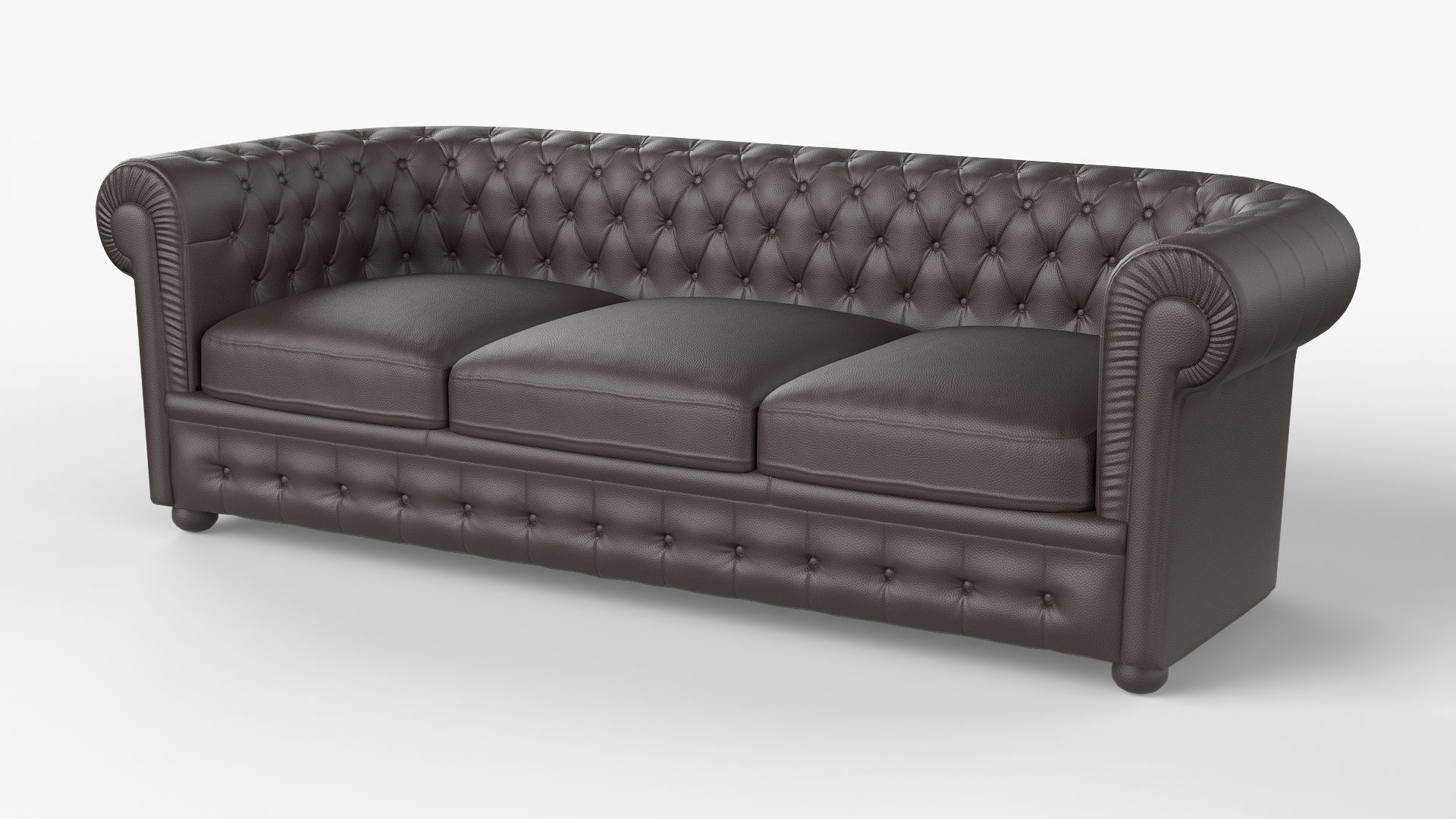 Sofa Giorgio Casa S223 Low-poly 3D model_6