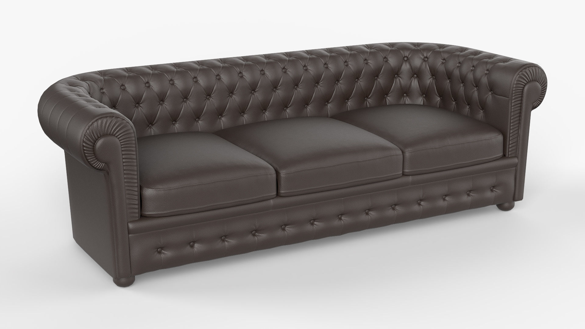 Sofa Giorgio Casa S223 Low-poly 3D model_2