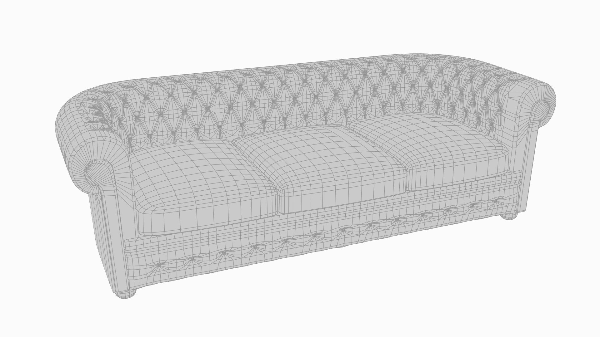 Sofa Giorgio Casa S223 Low-poly 3D model_14