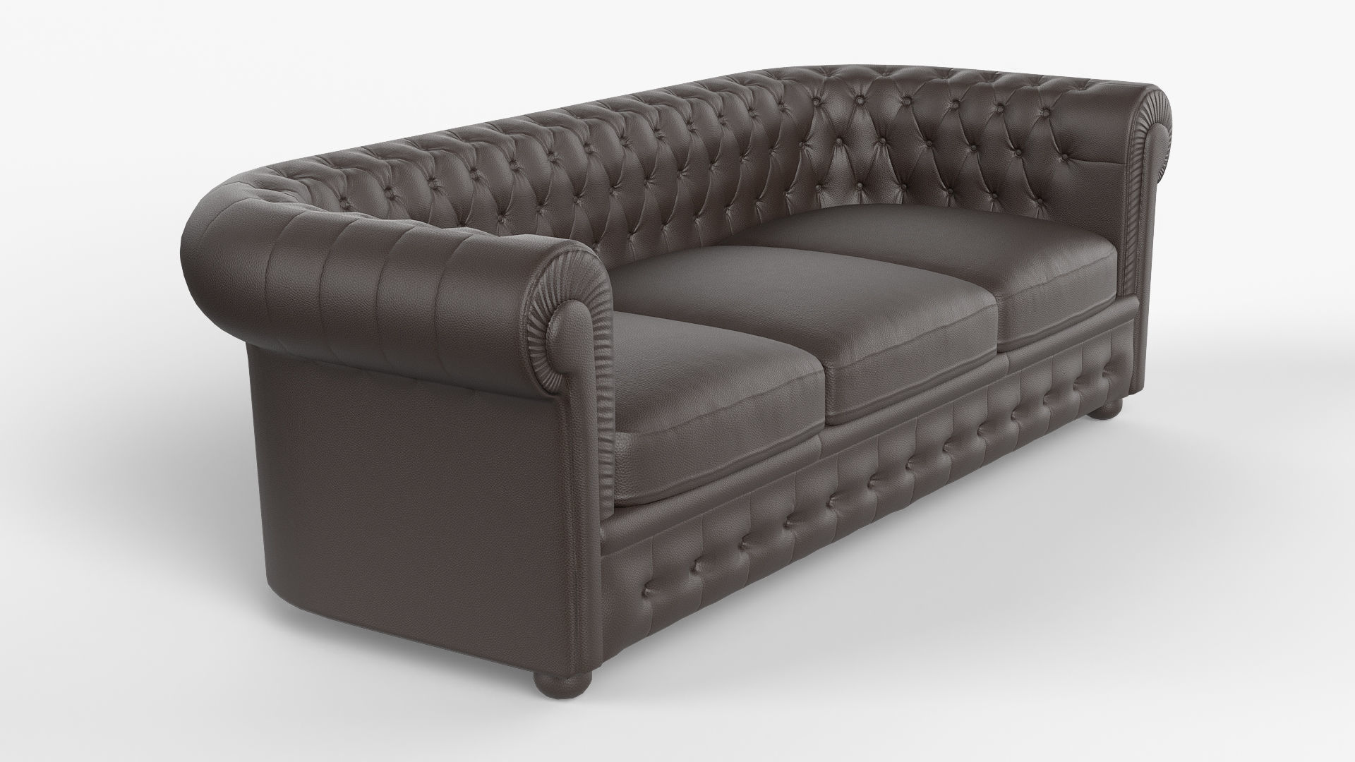 Sofa Giorgio Casa S223 Low-poly 3D model_7