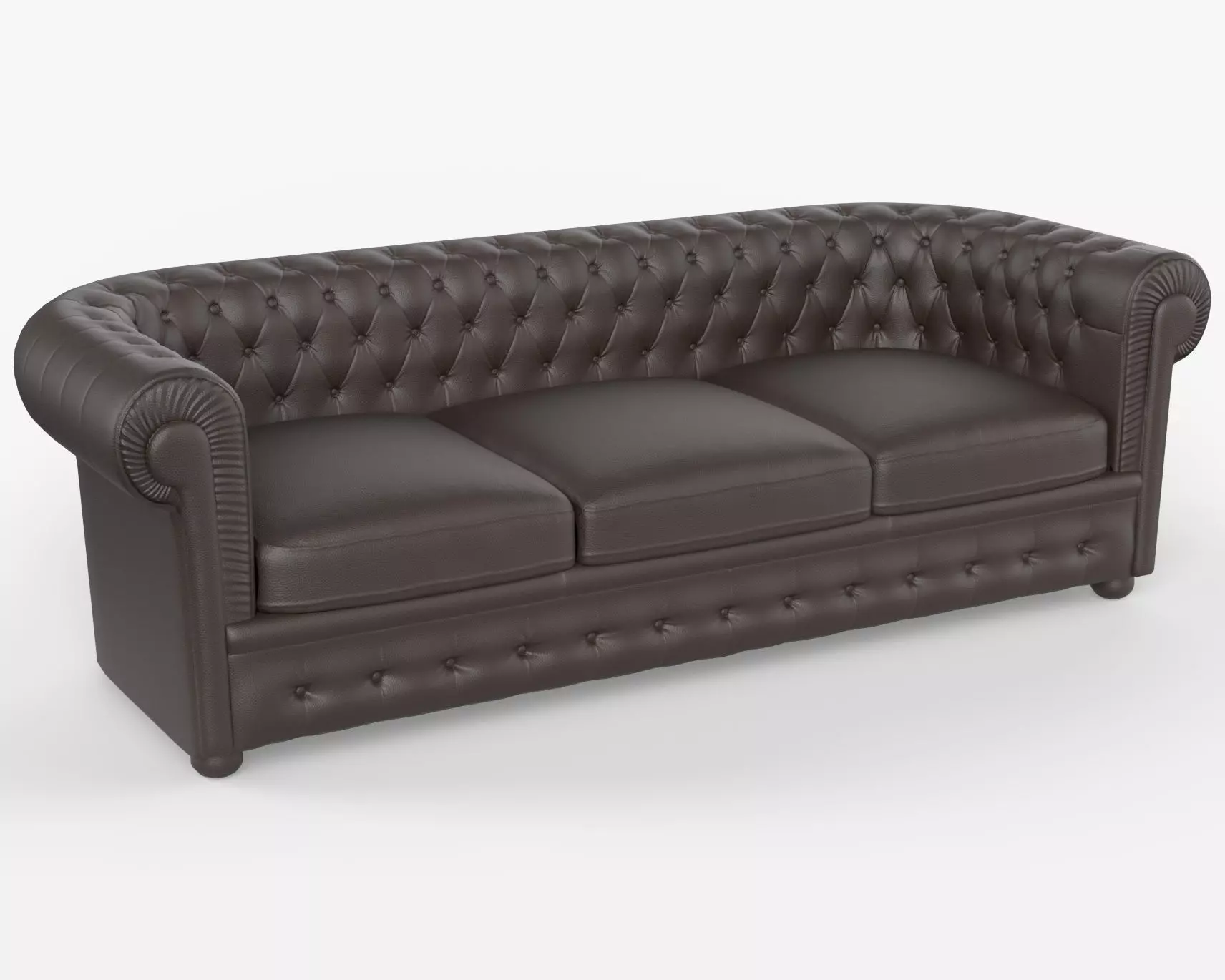 Sofa Giorgio Casa S223 Low-poly 3D model_0