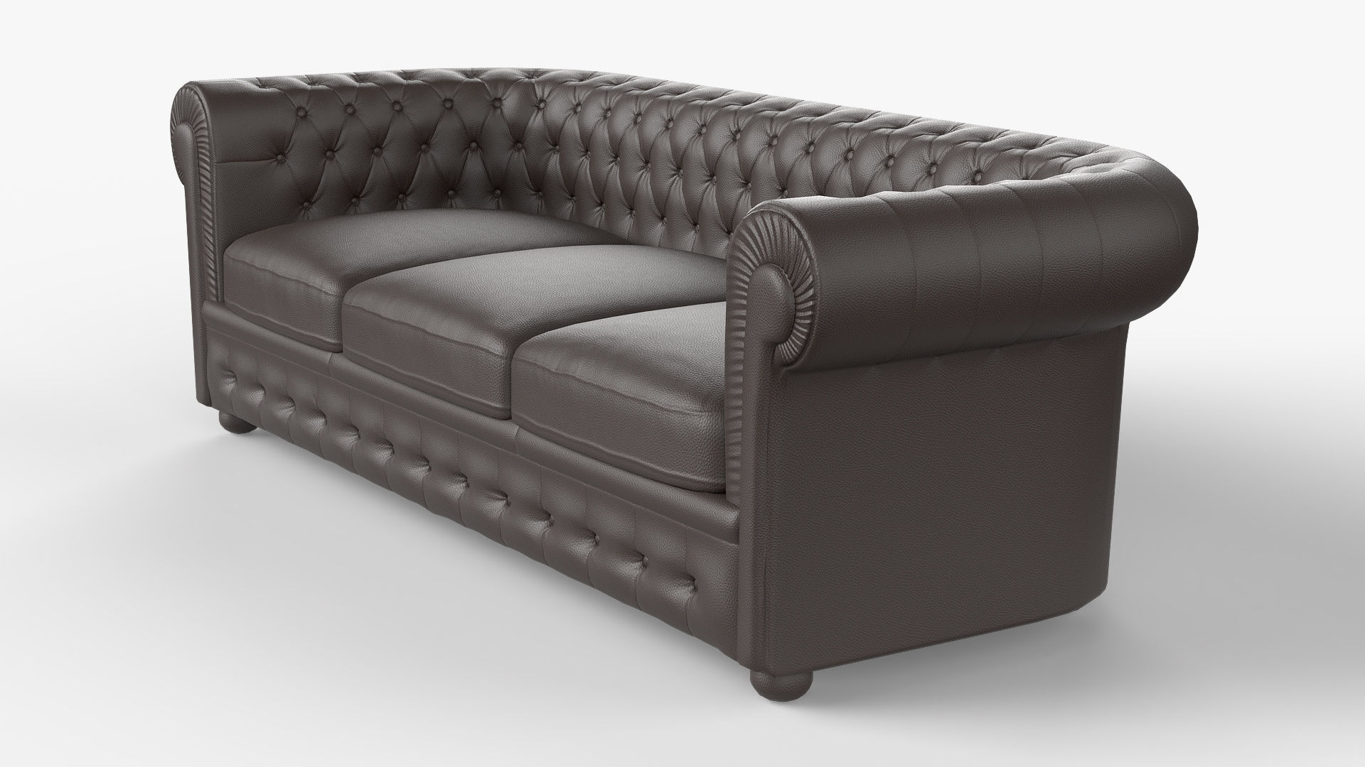 Sofa Giorgio Casa S223 Low-poly 3D model_3