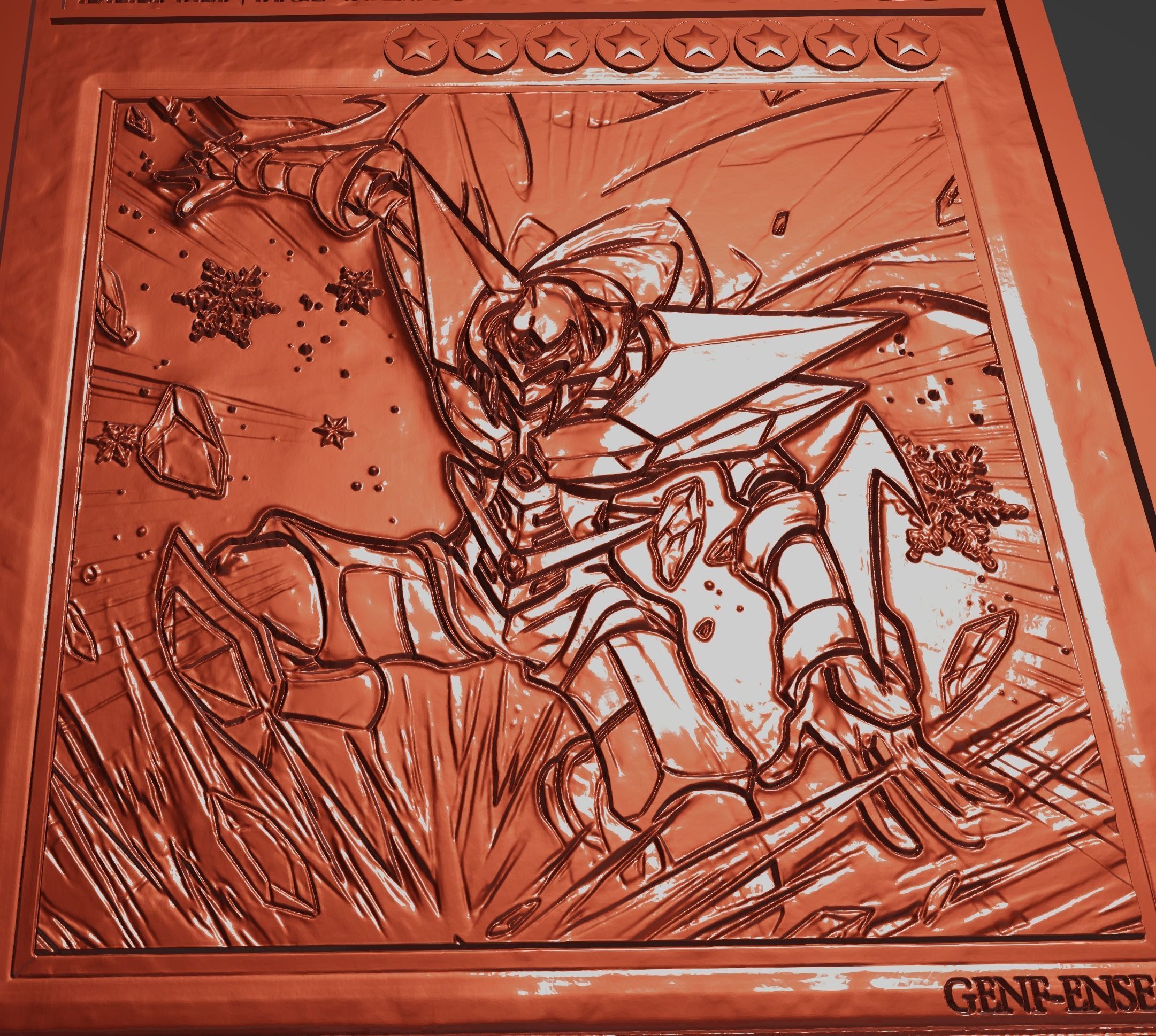 Elemental Hero Absolute Zero Yugioh 3D Model 3D Printable CGTrader Elemental hero absolute zero yugioh 3d model 3d printable cgtrader