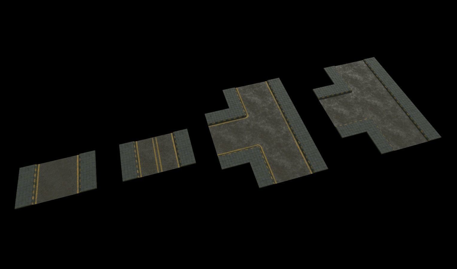 Street Props Pack 1 Low-poly 3D model_17