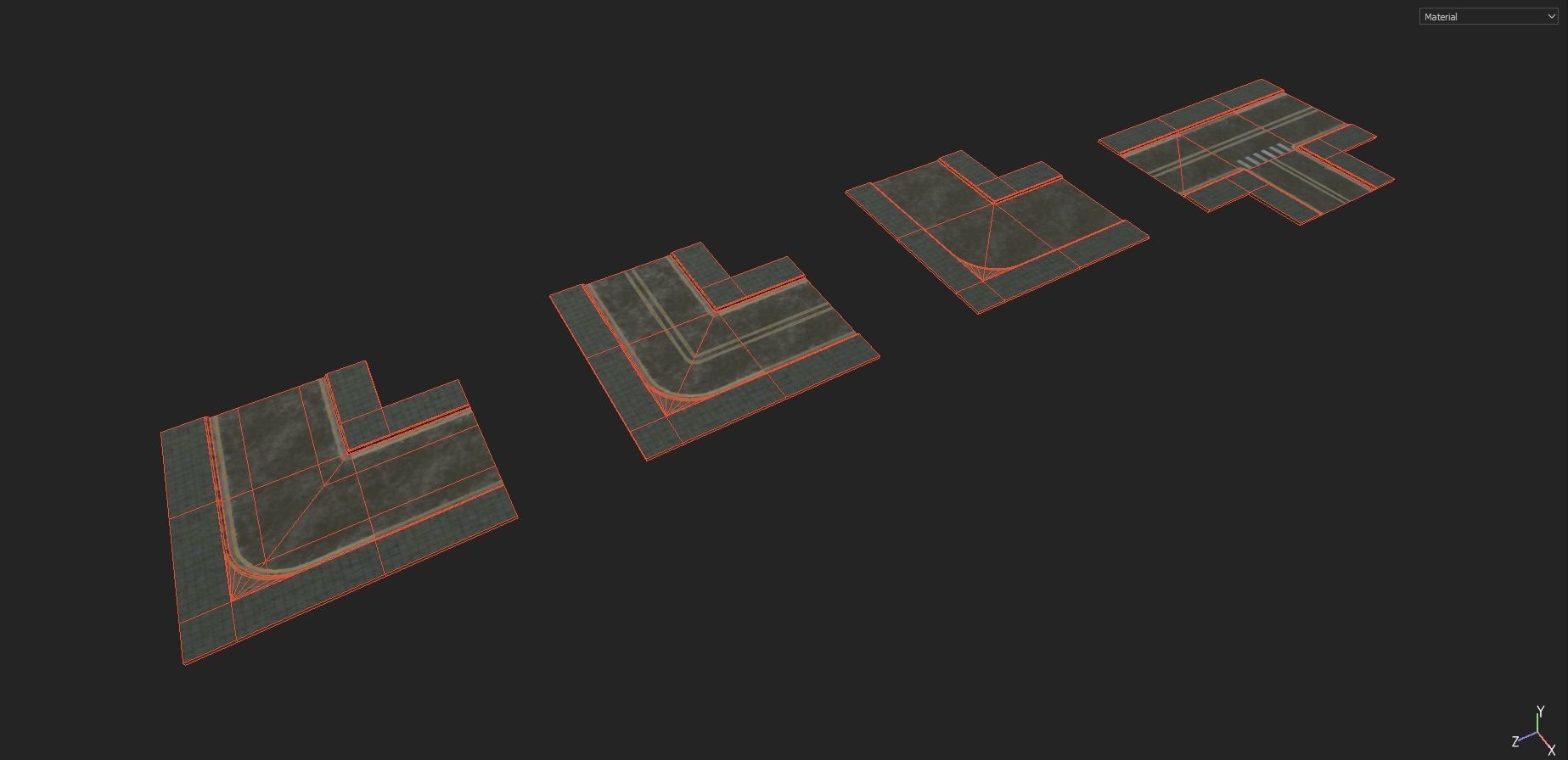 Street Props Pack 1 Low-poly 3D model_20