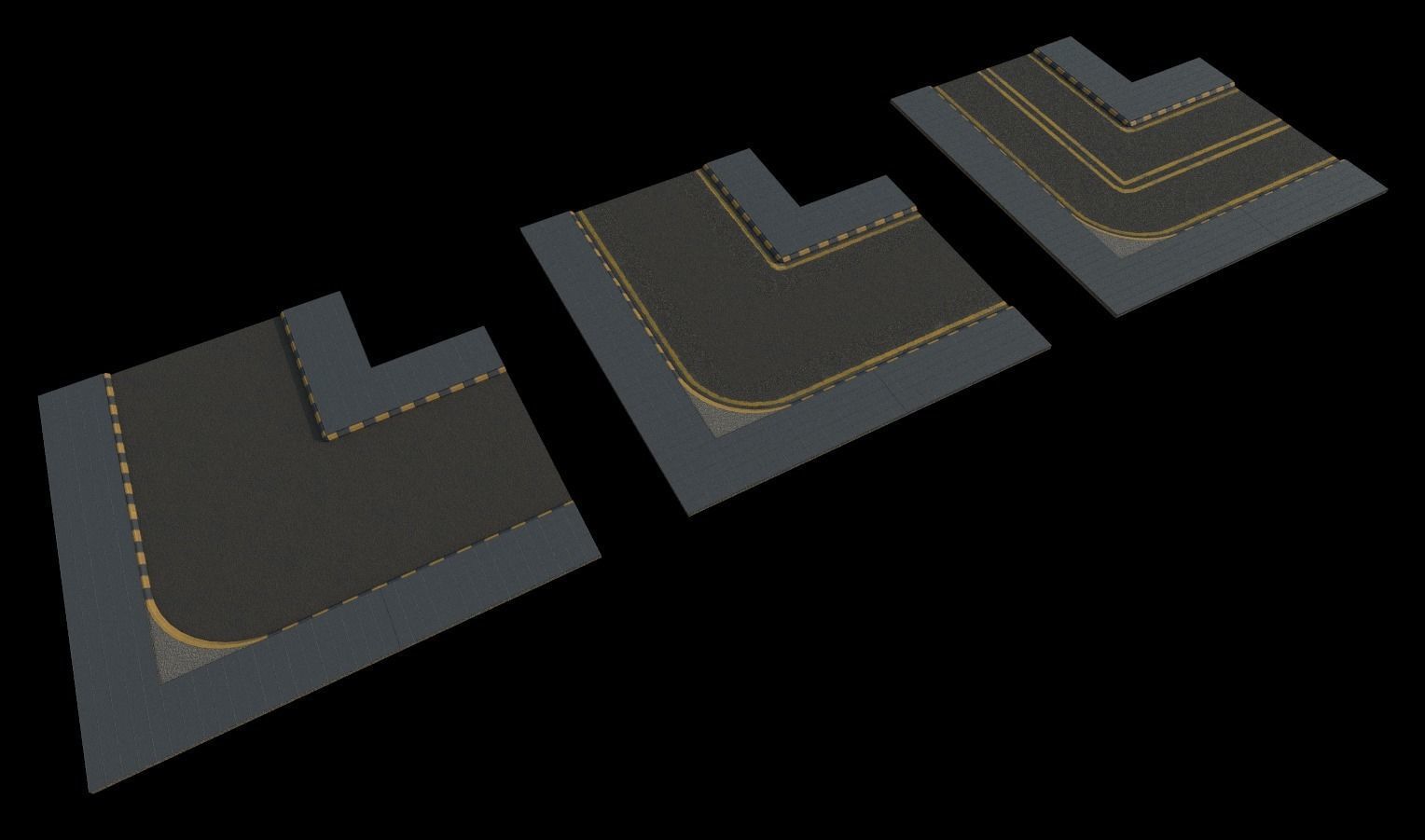 Street Props Pack 1 Low-poly 3D model_11