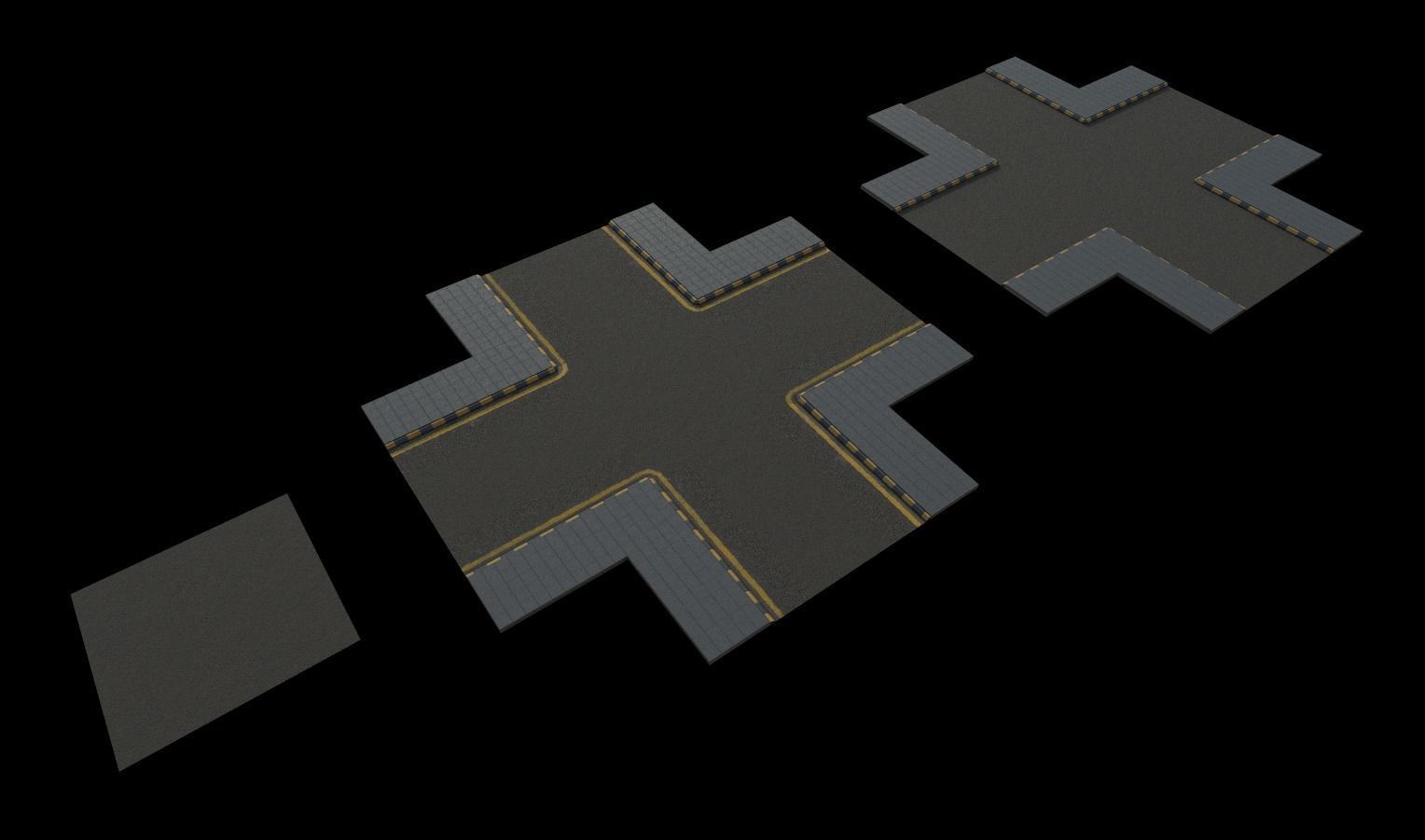 Street Props Pack 1 Low-poly 3D model_3