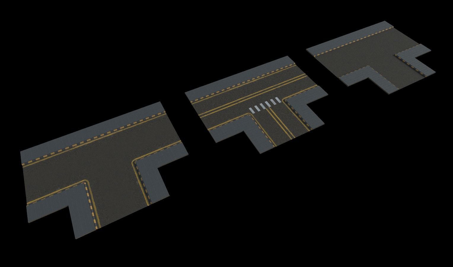 Street Props Pack 1 Low-poly 3D model_9