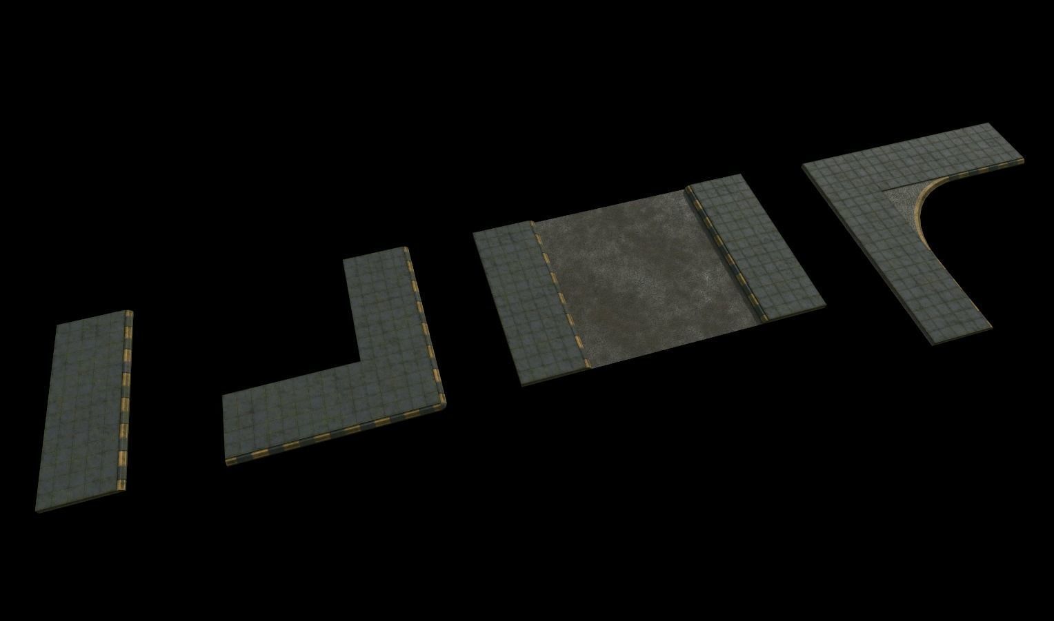 Street Props Pack 1 Low-poly 3D model_15