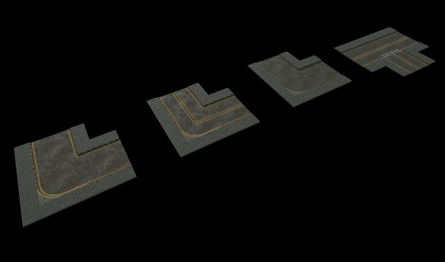 Street Props Pack 1 Low-poly 3D model_19