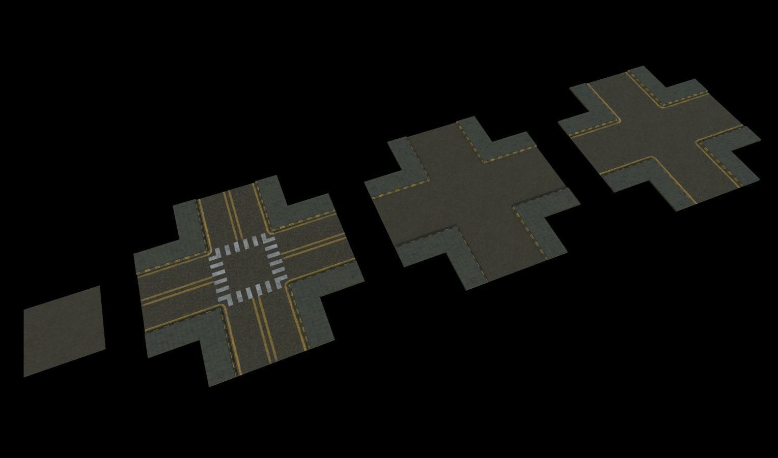 Street Props Pack 1 Low-poly 3D model_13