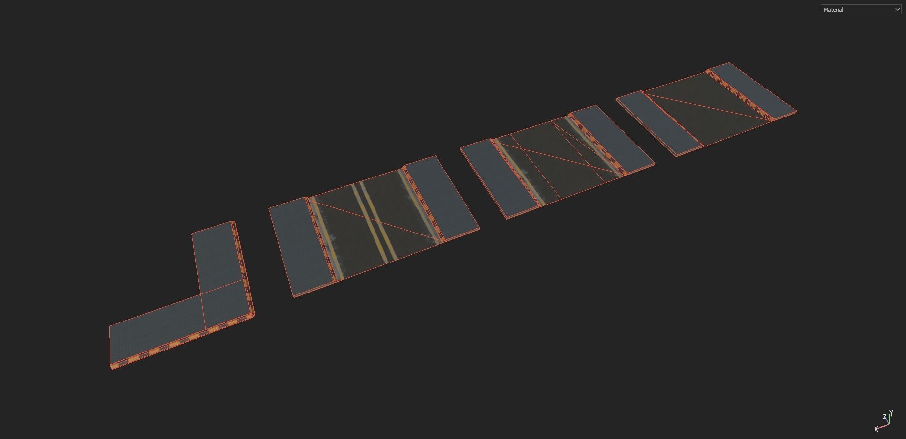 Street Props Pack 1 Low-poly 3D model_8