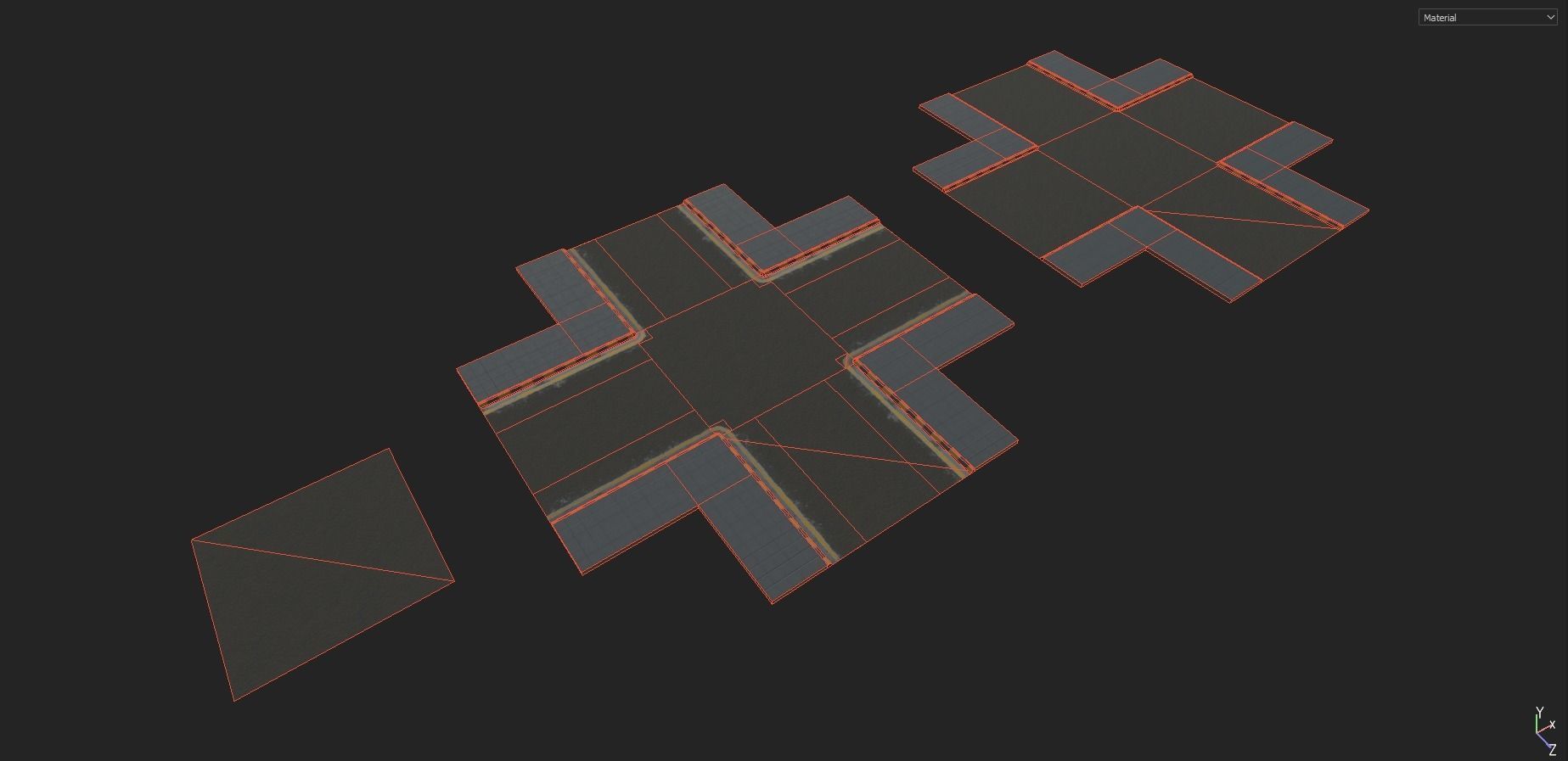 Street Props Pack 1 Low-poly 3D model_4