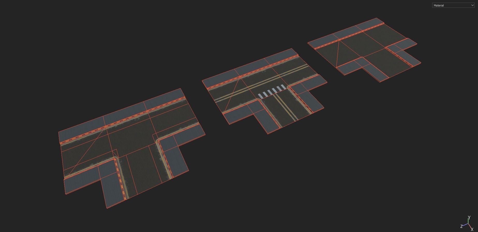 Street Props Pack 1 Low-poly 3D model_10