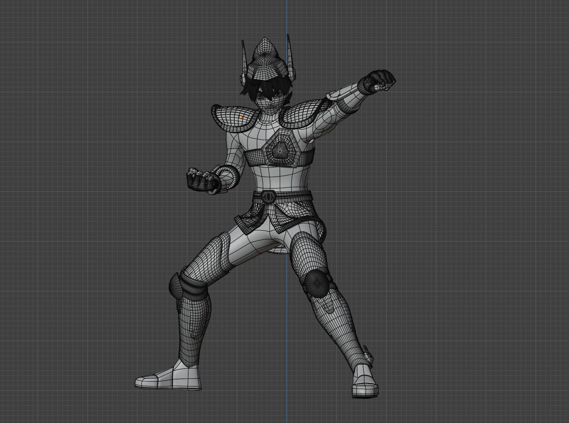 Pegasus Seiya - Saint Seiya 3D model_12